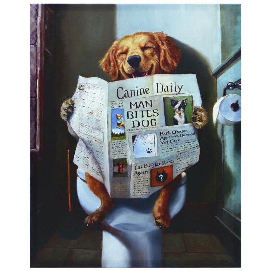 Canvas Wrap Ready - Direct Dog Gone Funny Graphic Art