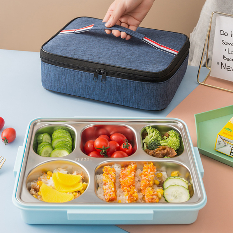 Portable Insulated Lunch Box B - Tote Bag Sublimation บทวิจารณ์และราคา