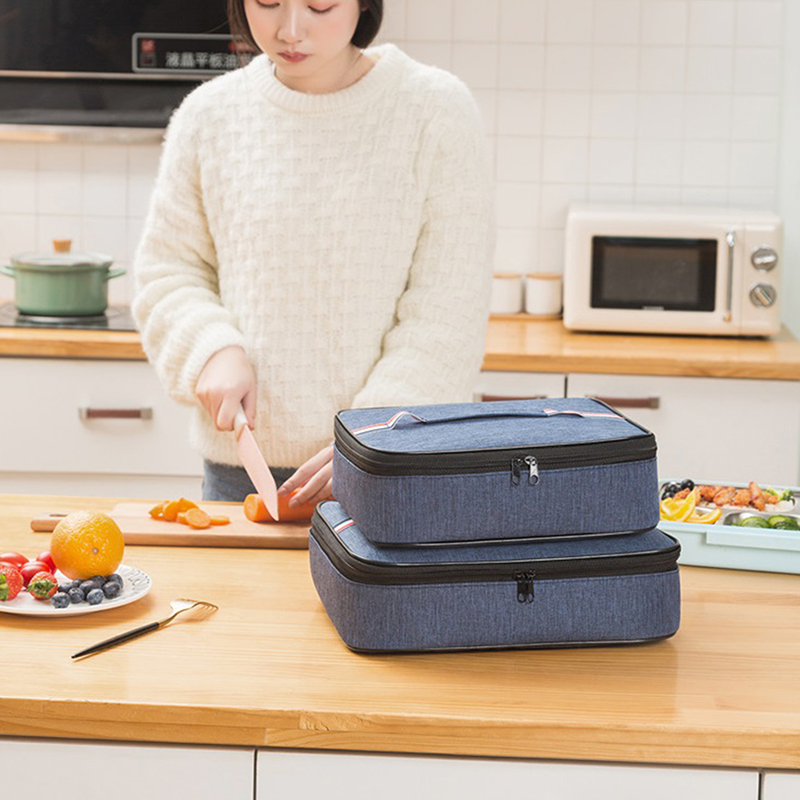 Portable Insulated Lunch Box B - Tote Bag Sublimation บทวิจารณ์และราคา