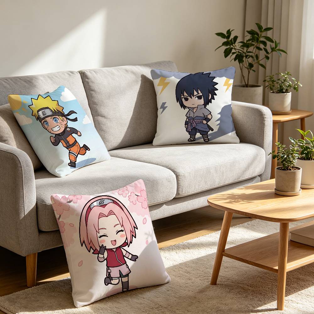 Uzumaki Naruto Fashion Decor T - Pillow Cover Sublimation บทวิจารณ์และราคา