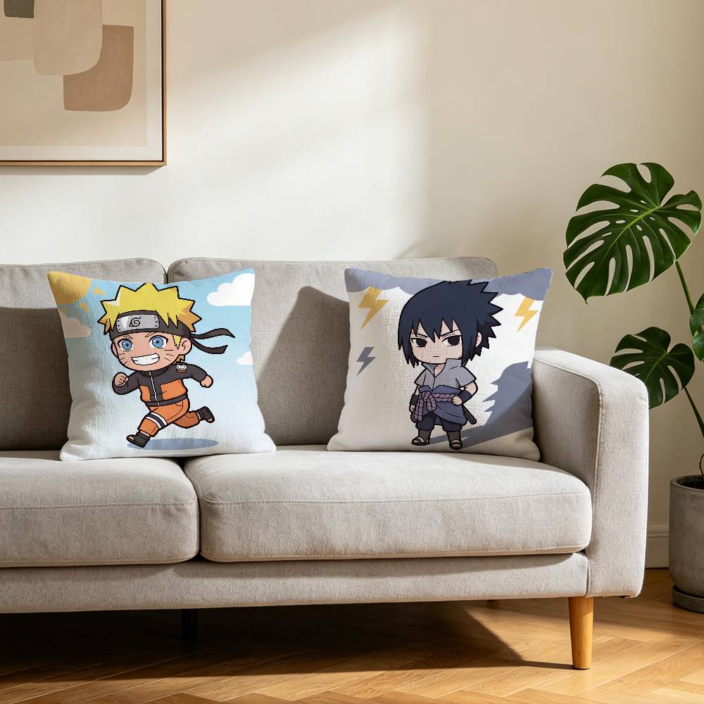 Uzumaki Naruto Fashion Decor T - Pillow Cover Sublimation บทวิจารณ์และราคา