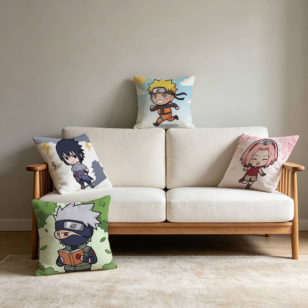 Uzumaki Naruto Fashion Decor T - Pillow Cover Sublimation บทวิจารณ์และราคา