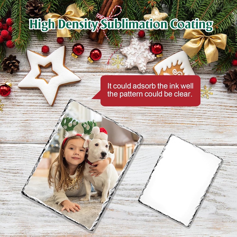 1 Pack Sublimation Slate Blank - Puzzle Blank White บทวิจารณ์และราคา