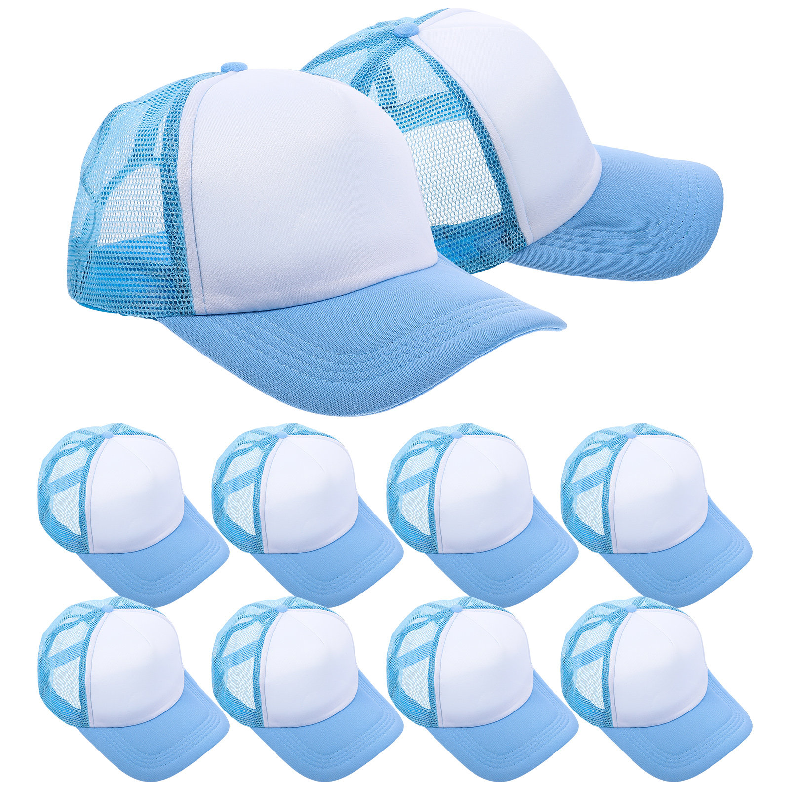 10Pcs Sublimation Blank Baseba - Hat Sublimation Blank บทวิจารณ์และราคา