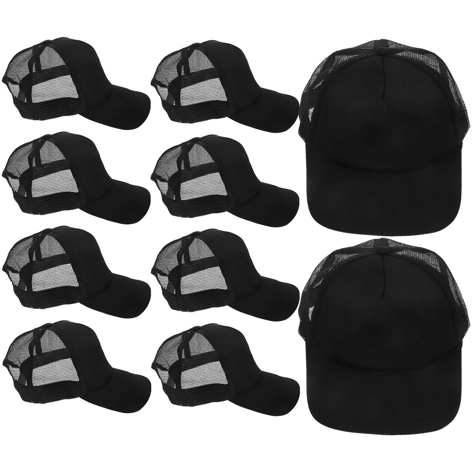 10Pcs Blank Baseball Hats Mesh - Hat Sublimation Blank บทวิจารณ์และราคา
