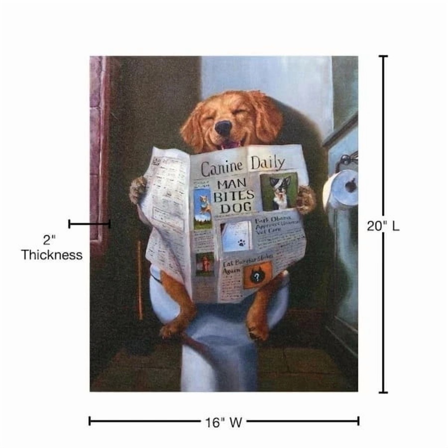 Direct Dog Gone Funny Graphic  - Canvas Wrap Ready บทวิจารณ์และราคา