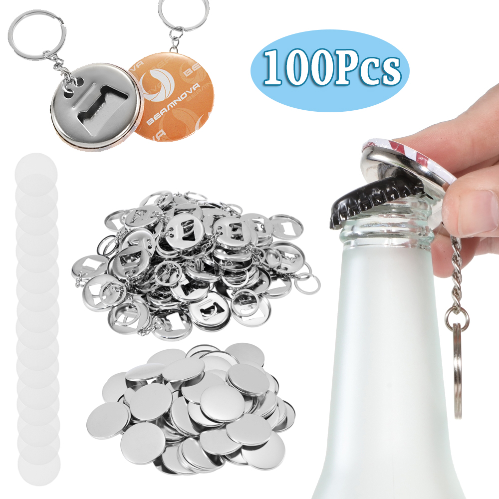100pcs Badge Materials Bottle  - Button Badge Blank บทวิจารณ์และราคา