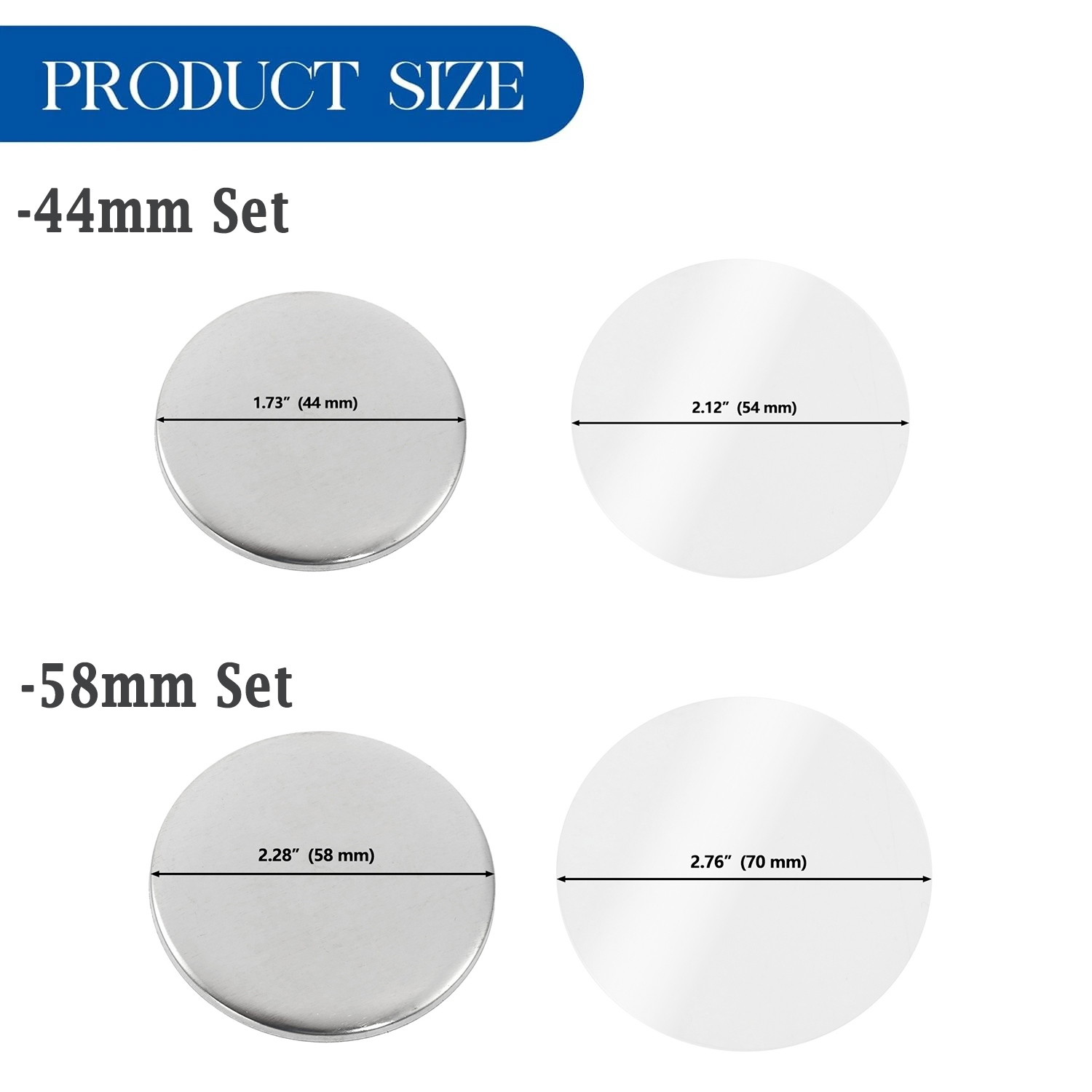 100pcs Badge Materials Bottle  - Button Badge Blank บทวิจารณ์และราคา