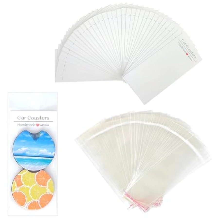 Sets Car Coaster Packaging for - Coaster Sublimation Blank บทวิจารณ์และราคา