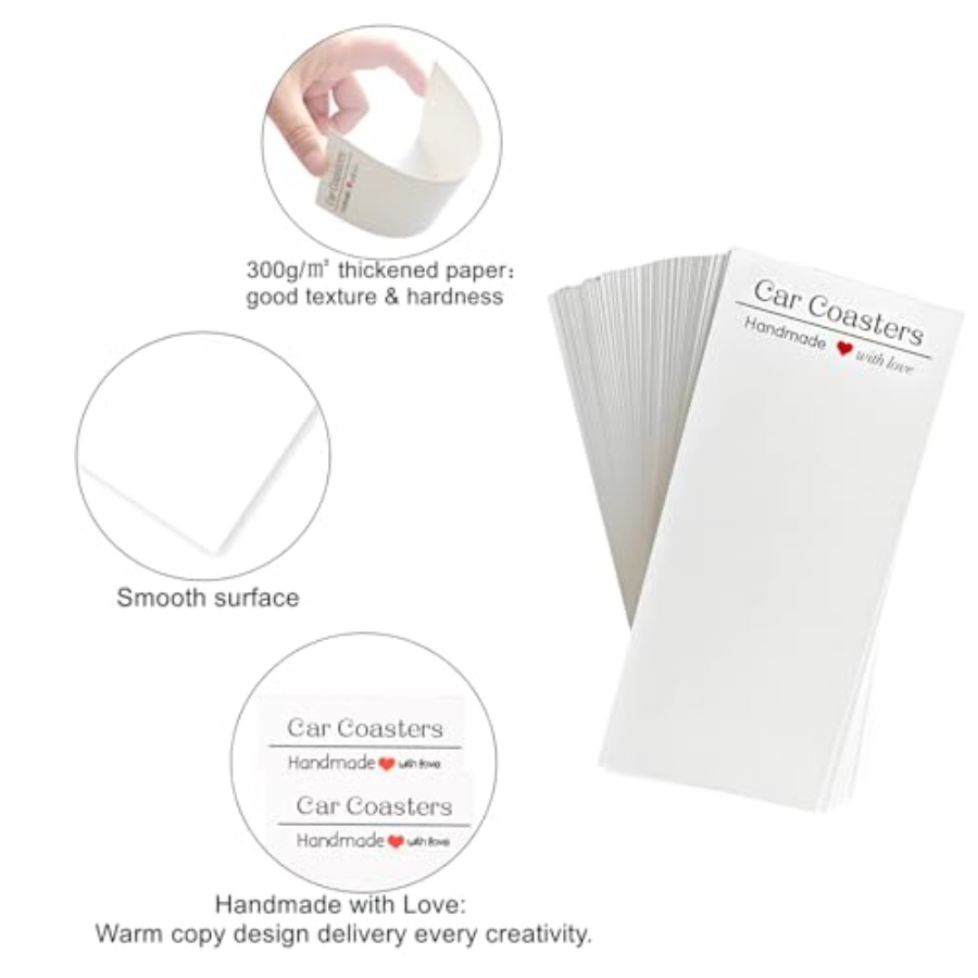 Sets Car Coaster Packaging for - Coaster Sublimation Blank บทวิจารณ์และราคา