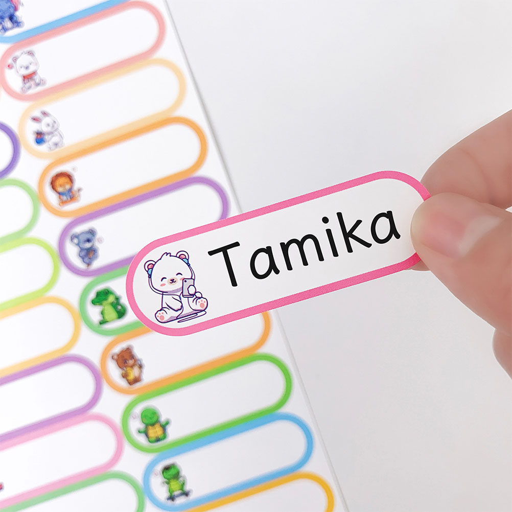 10 Sheets Writable Name Tag St - Water Bottle Blank บทวิจารณ์และราคา