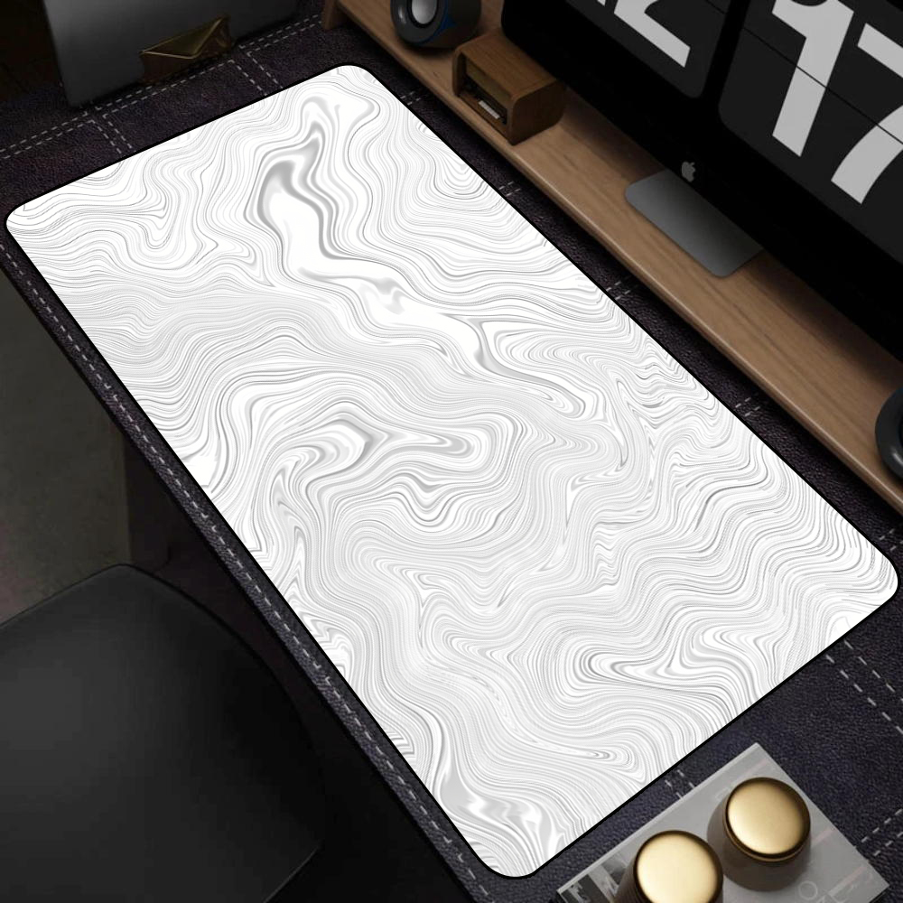 Large Black and White Art Mous - Mouse Pad Blank Sublimation บทวิจารณ์และราคา