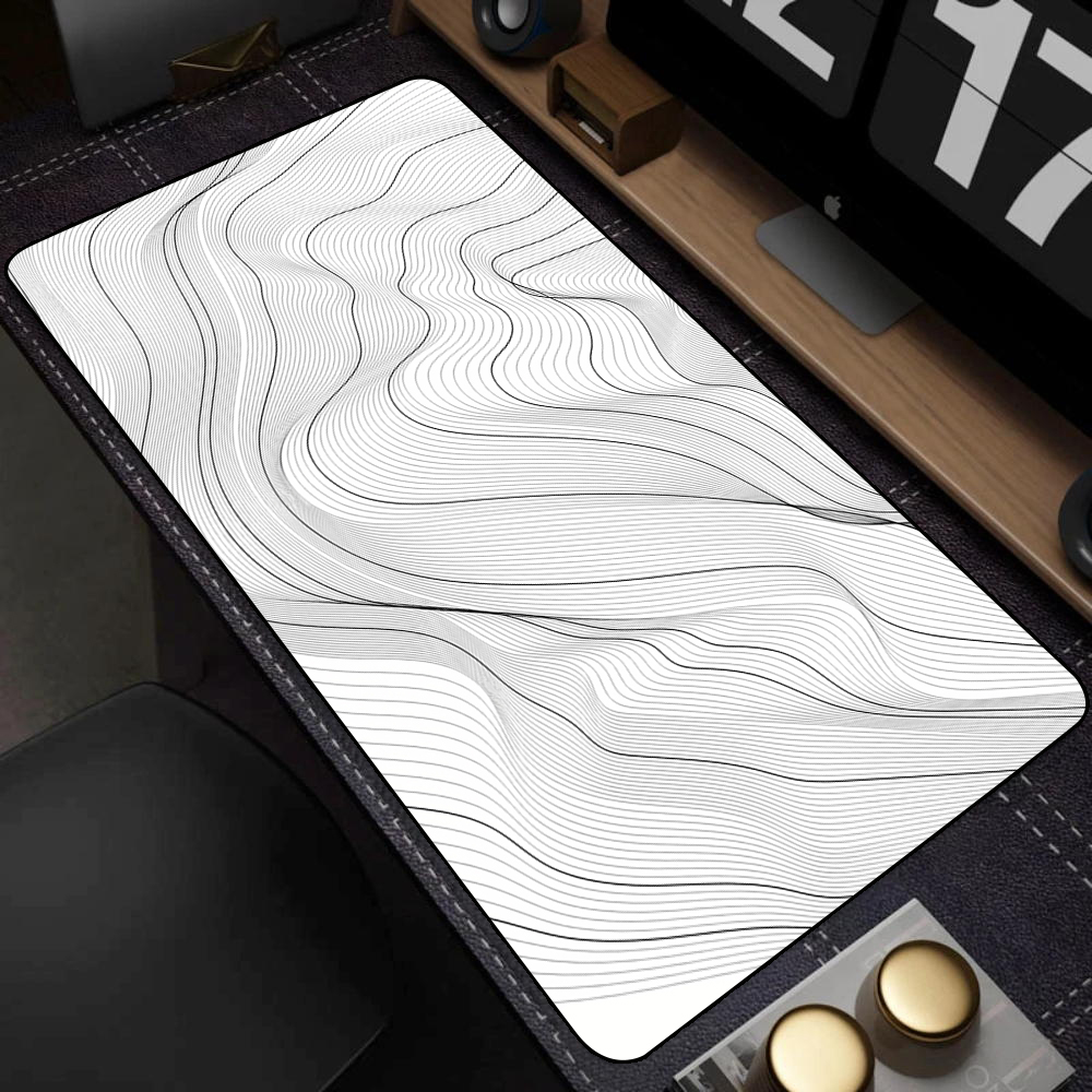 Large Black and White Art Mous - Mouse Pad Blank Sublimation บทวิจารณ์และราคา