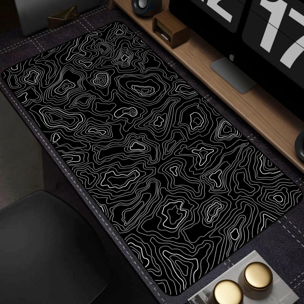 Large Black and White Art Mous - Mouse Pad Blank Sublimation บทวิจารณ์และราคา