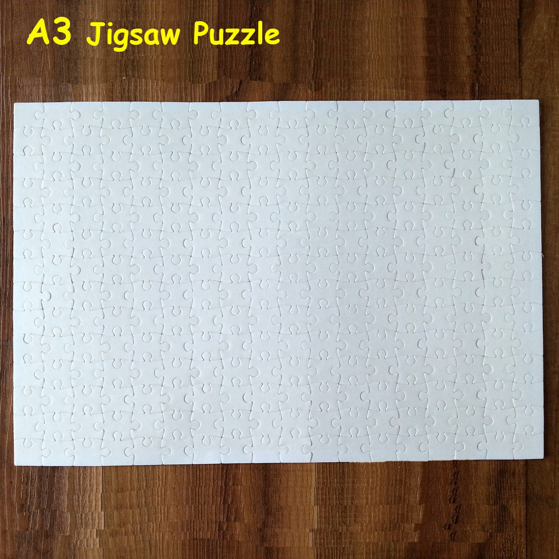 10pcs/lot Sublimation Blank A3 - Puzzle Blank White บทวิจารณ์และราคา