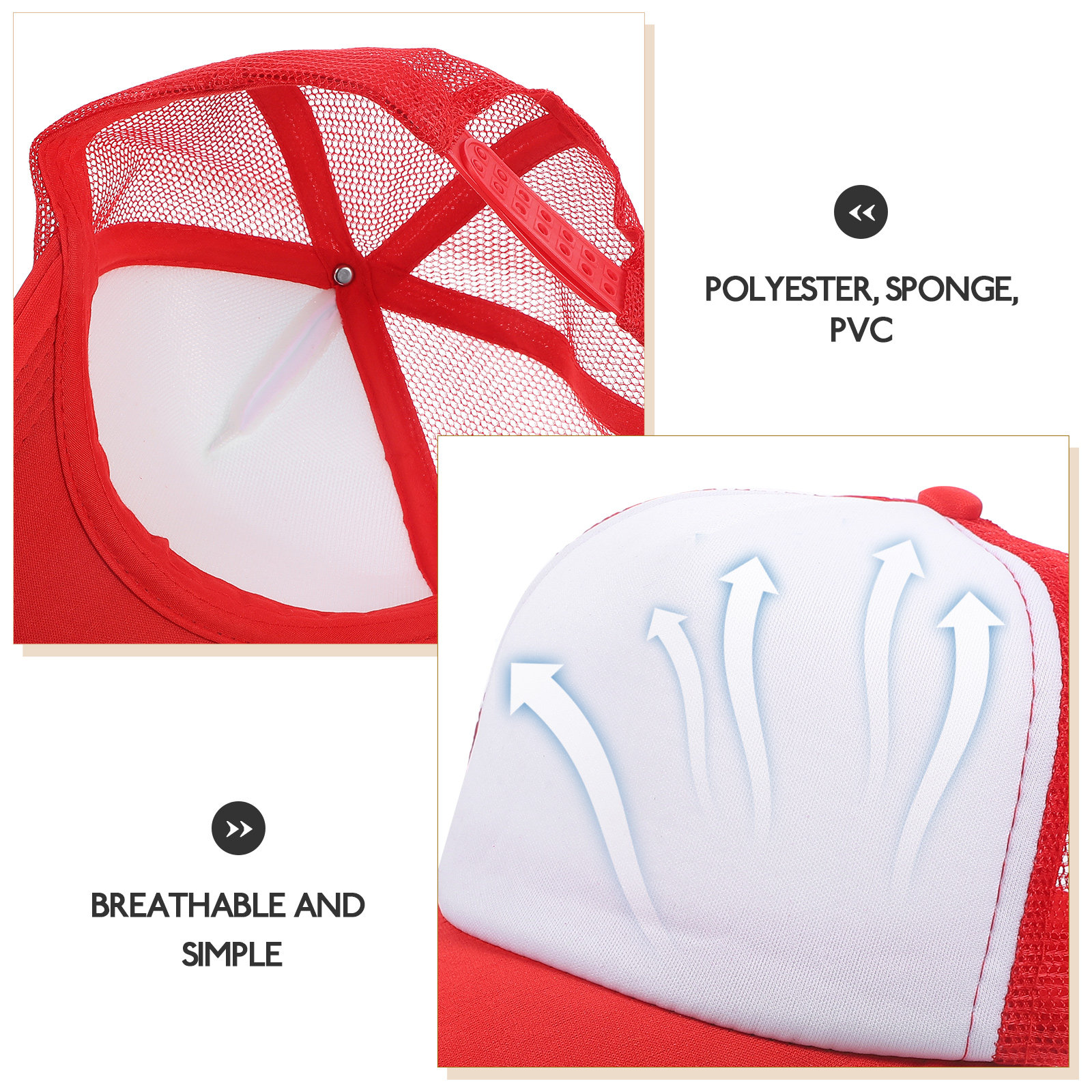10Pcs Sublimation Blank Mesh B - Hat Sublimation Blank บทวิจารณ์และราคา